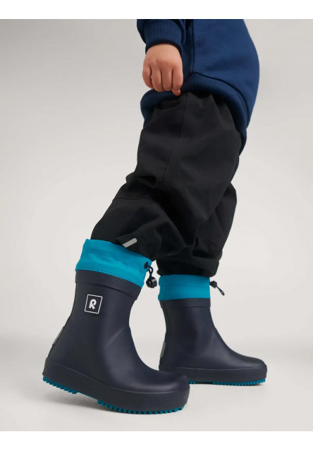 Detské barefoot gumáky Reima Thermo-Ankka - black