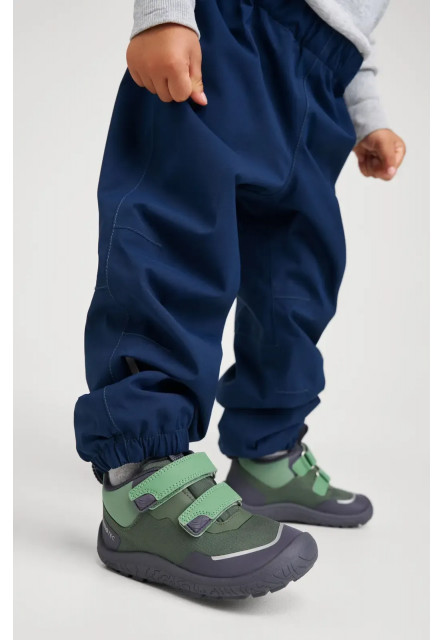 Detské barefoot topánky s membránou Reima Viikari - Soft black