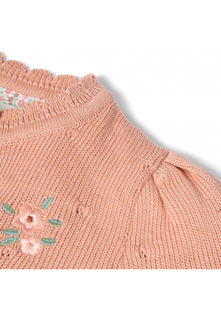 Kardigan pletený Deep Pink vel. 80