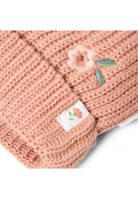 Čepička pletená Deep Pink vel. 92-104