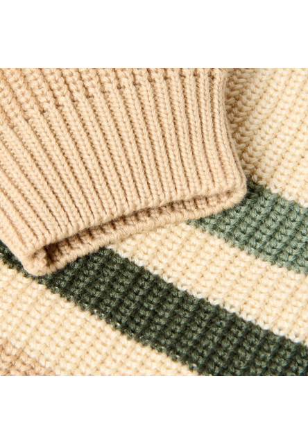 Svetřík pletený Warm Taupe vel. 74