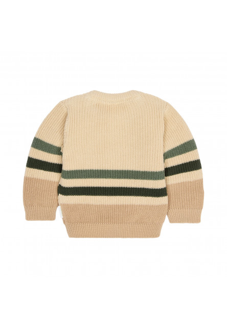 Svetřík pletený Warm Taupe vel. 80