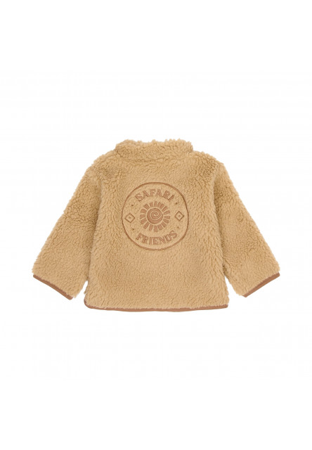 Kabátek Teddy Warm Taupe vel. 80