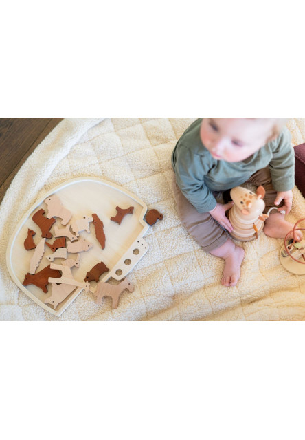Noomad soft Hrací deka a Vak na hračky Teddy Oak