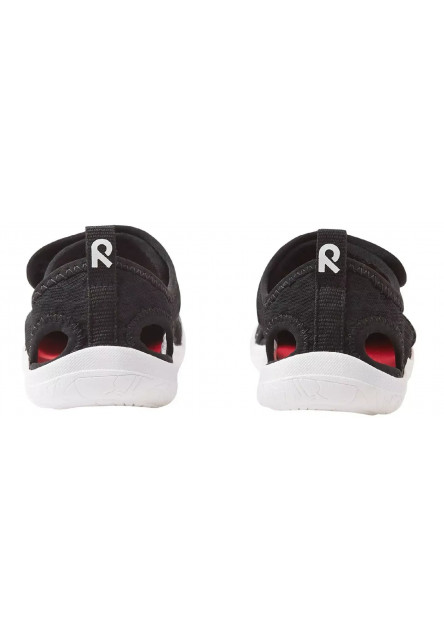 Detské barefoot sandále Reima Rantaan - Black