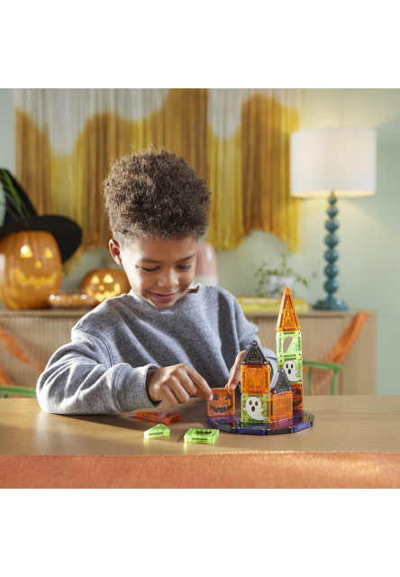Magnetická stavebnice microMAGS Spooky Travel Set 24 dílů