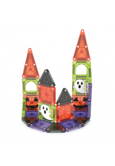 Magnetická stavebnice microMAGS Spooky Travel Set 24 dílů