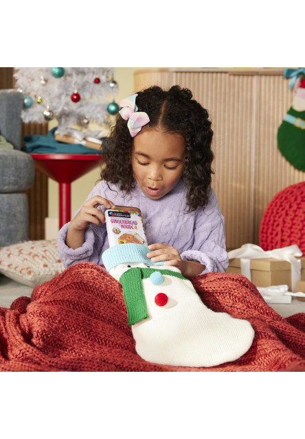 Magnetická stavebnice microMAGS Gingerbread House Travel Set 24 dílů