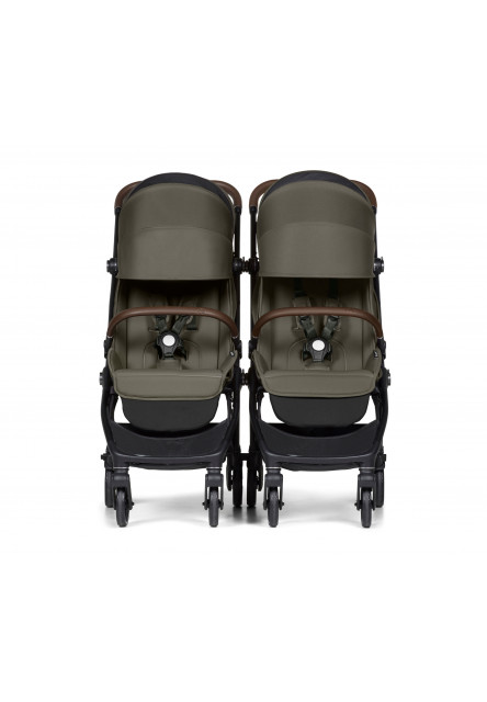 Connect Mini 2x kočík s madlom Forest Green