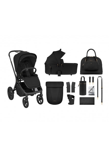 Kočík 2v1 Goya Platinum Black