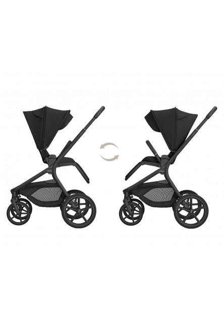 Kočík 2v1 Goya Platinum Black