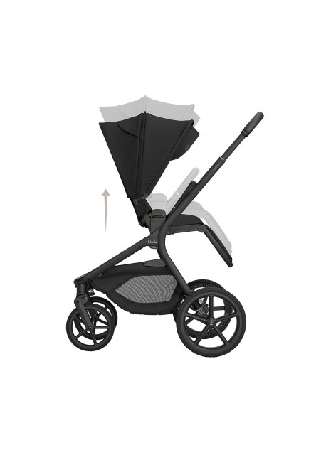 Kočík 2v1 Goya Platinum Black