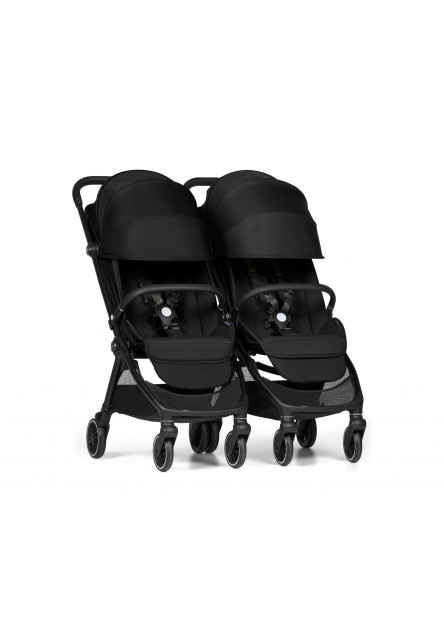 Connect Mini 2x kočík s madlom Black