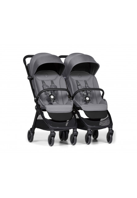 Connect Mini 2x kočík s madlom Grey