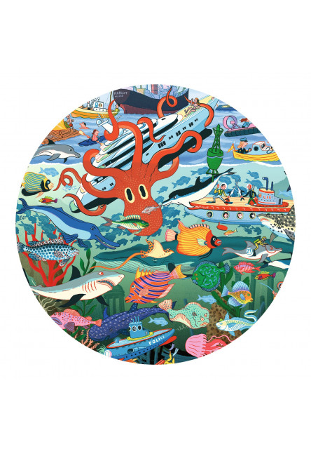 Objevovací puzzle Tajemství moře 200 ks