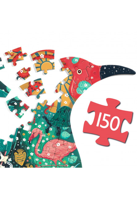Umělecké puzzle Tučňák 150 ks