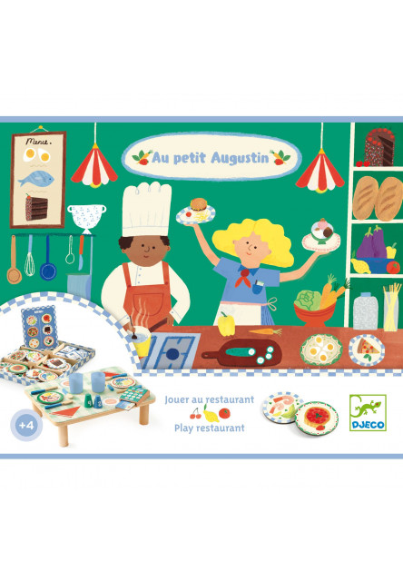 Hra na restauraci Au Petit Augustin