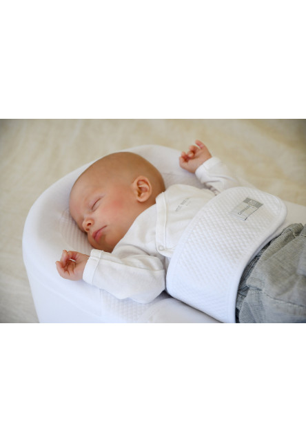 CocoonaBaby podložka + povlak White