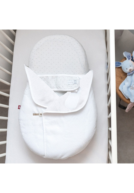 Prikrývka na Cocoonababy Quilted White