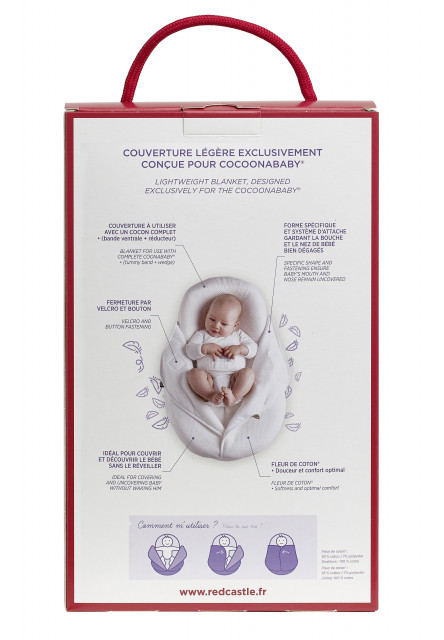 Prikrývka na Cocoonababy Lightweight White
