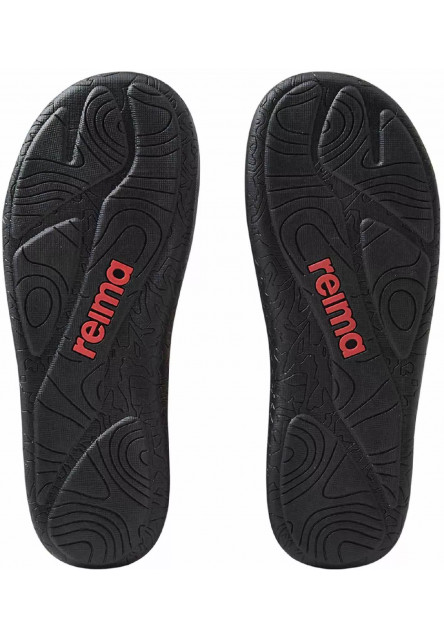 Detské barefoot sandále Reima Valoa - Black