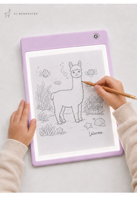 Kreslicí tablet Lightpad Purple