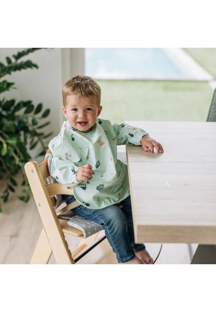 Bryndák s dlouhým rukávem HugMe Forest Animal Green