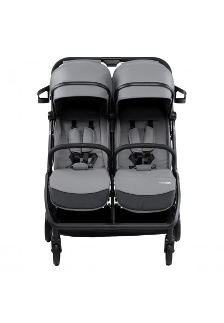Kočárek pro dvojčata Twin Plus Grey