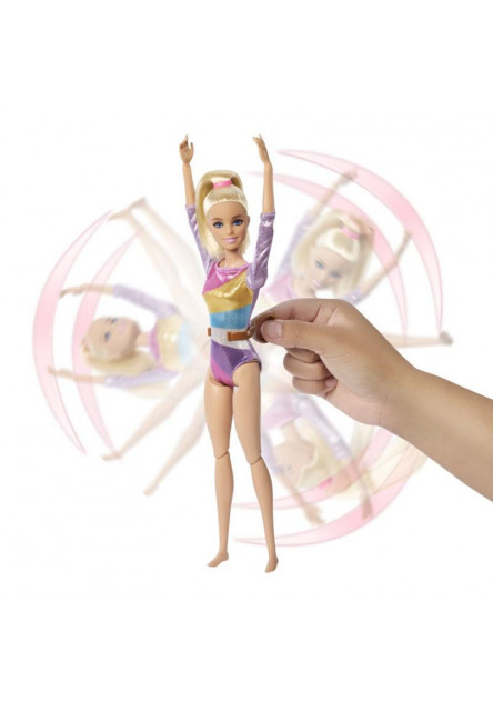Barbie gymnastka na kladine 