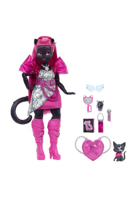 Monster High BÁBIKA MONSTERKA - CATTY