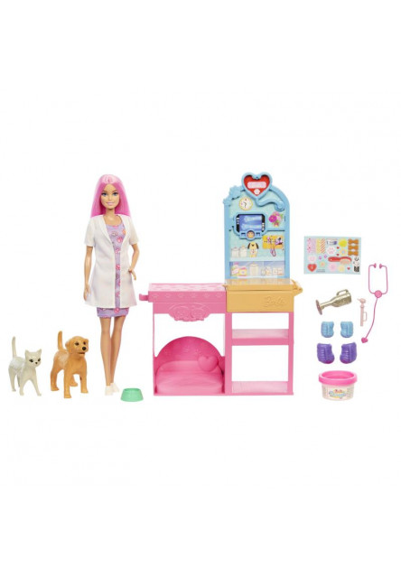 Barbie veterinárka herný set