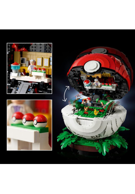 Poké Ball s ikonickými momentmi Trénerov