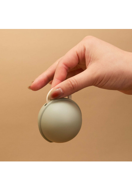 BIBS krabička Mini a Colour cumlík - veľkosť 2 (Vanilla & Dark Oak)
