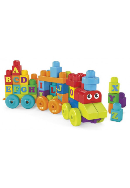 MEGA BLOKS VLÁČIK ABC NAUČ SA ABECEDU
