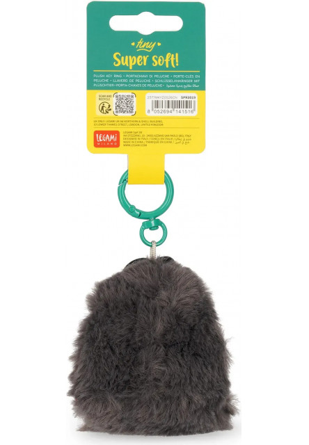 Plyšová kľúčenka Legami Super Soft! Plush Key Ring Tiny - Gorilla