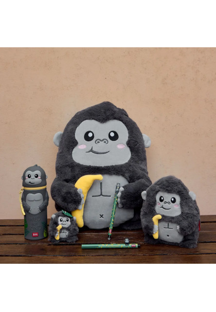 Plyšová kľúčenka Legami Super Soft! Plush Key Ring Tiny - Gorilla