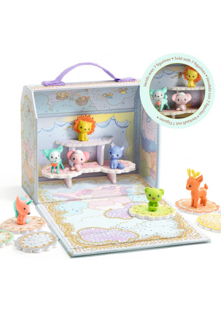 Tinyly Mini domeček v kufříku Tinypets