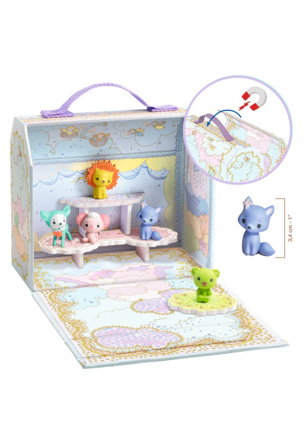 Tinyly Mini domeček v kufříku Tinypets