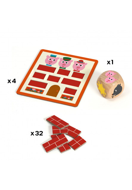 Kostková hra Toc Toc Bricks