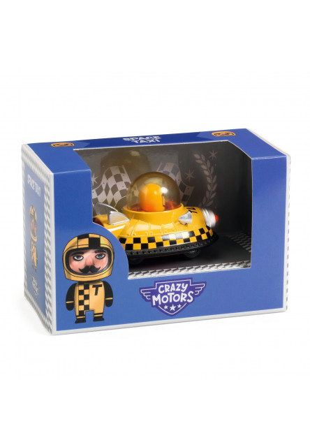 Kovové autíčko Crazy Motors Space Taxi