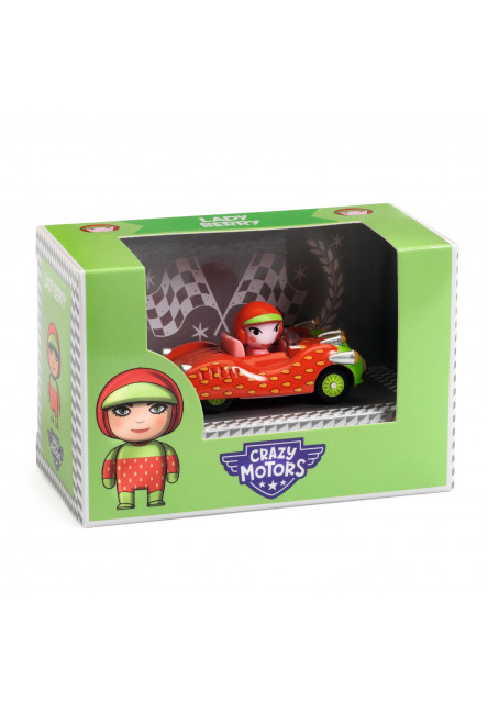 Kovové autíčko Crazy Motors Lady Berry