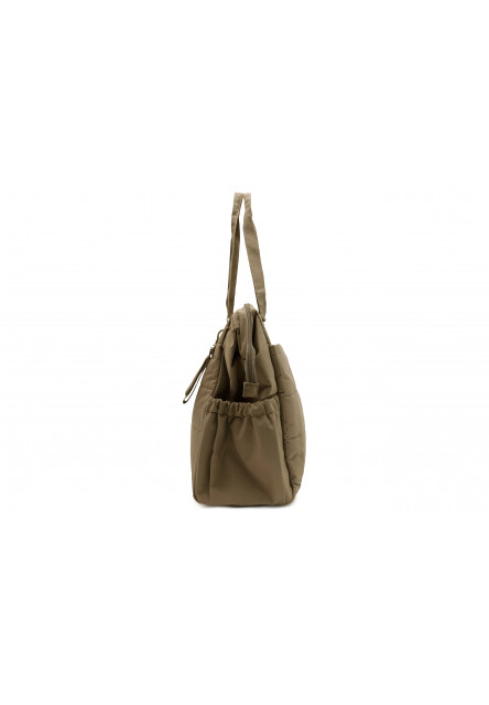 Prebaľovacia taška Quilted Quinn Bronze