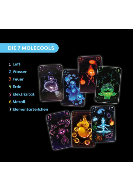 Kartová rodinná hra Molecools od 8 rokov