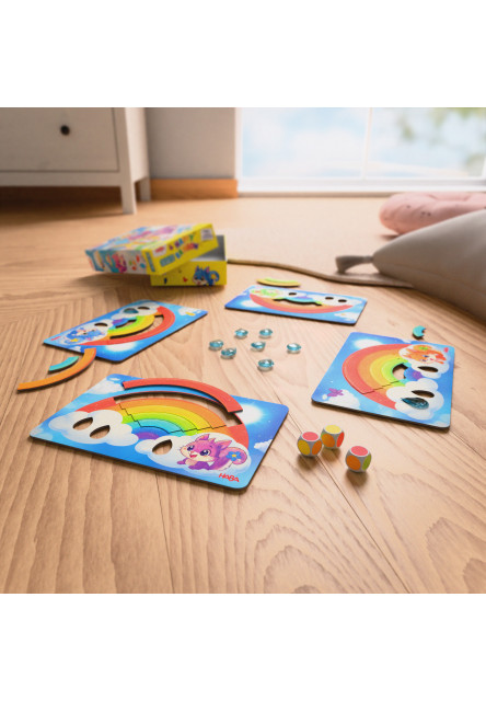 Spoločenská hra pre deti Happy Rainbow od 3 rokov
