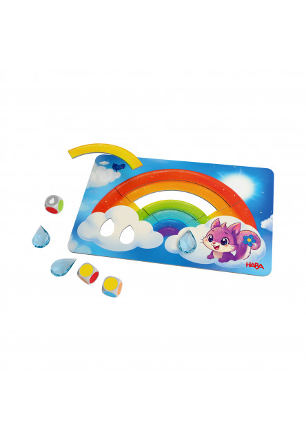 Spoločenská hra pre deti Happy Rainbow od 3 rokov