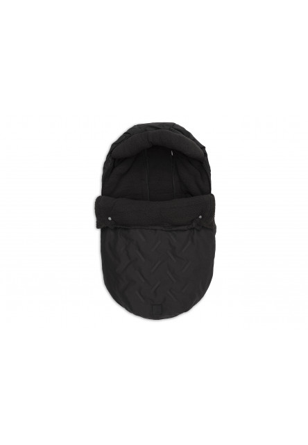 Fusak do autosedačky Embossed Nearly Black