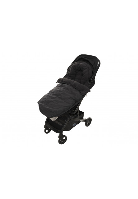 Fusak do kočíka Embossed Nearly Black