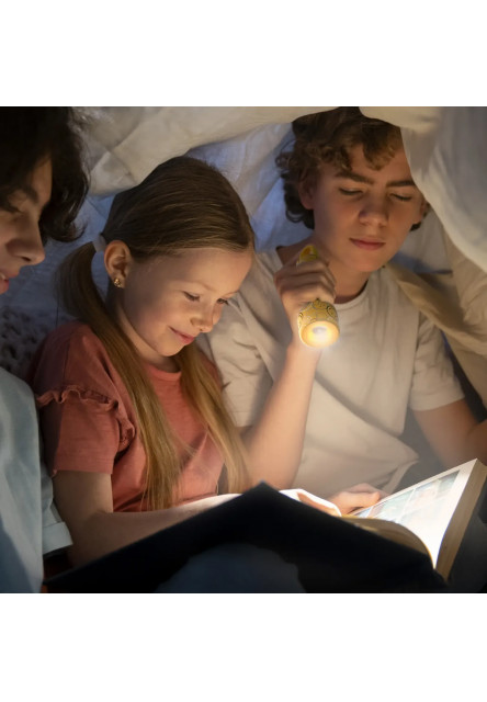 Detské svietidlo MOB Glowy Smiley Flashlight - žltá