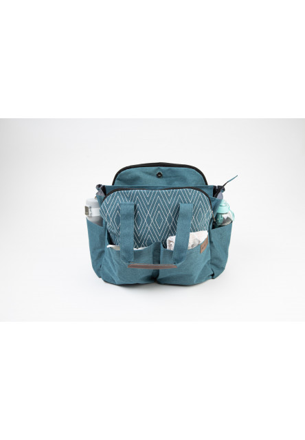 Přebalovací taška na kočárek 2v1 Traveler Bag Ocean Turquoise