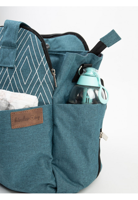 Přebalovací taška na kočárek 2v1 Traveler Bag Ocean Turquoise